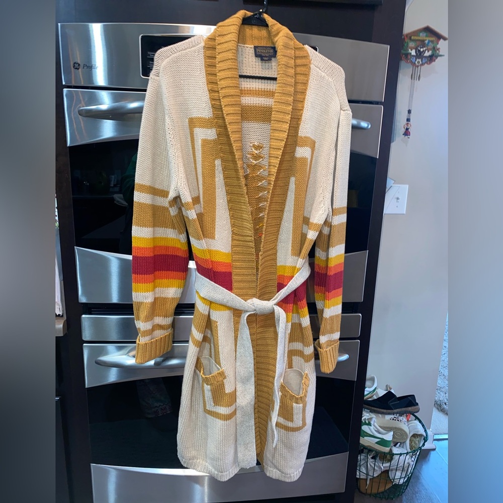 PENDLETON - Harding Open Front Cardigan - Sandshe… - image 5